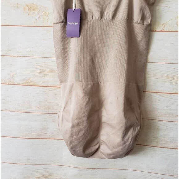 HeyShape Snatched Shapewear Slimming Bodysuit Nude Neutral Women's Size Large - Picture 5 of 11